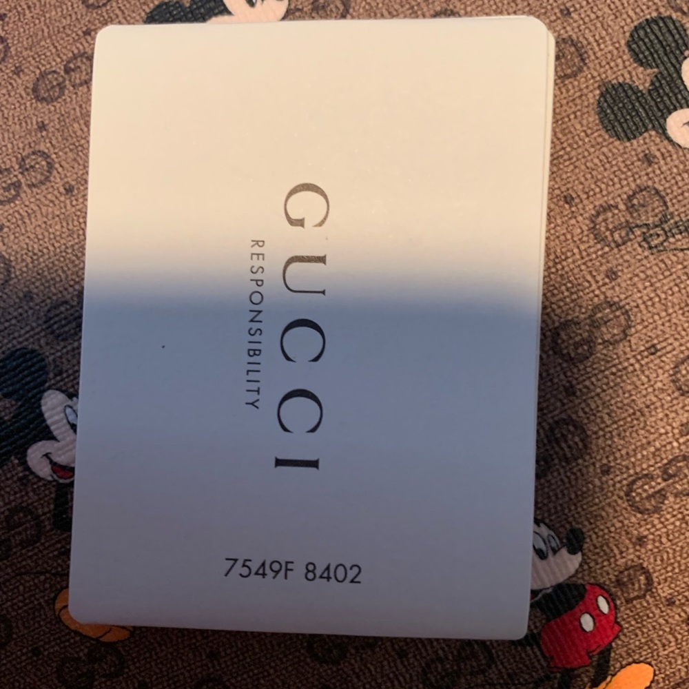 Awesome PriceDiscontinued Gucci Mickey Large Clutch Brand New🌲⛄️